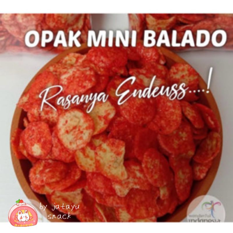 

CAMILAN ENAK || OPAK MINI BALADO || 250g, 500g, 1 kg