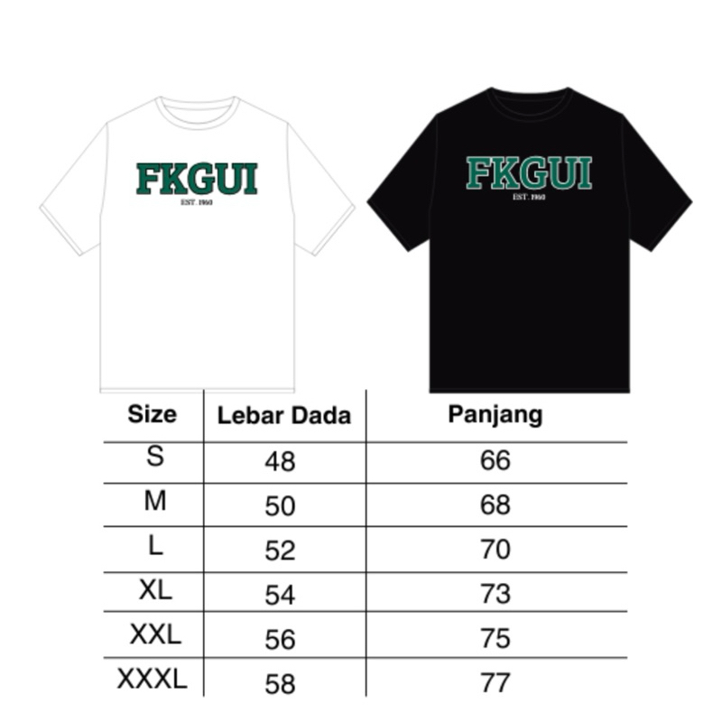 TSHIRT FKG UI