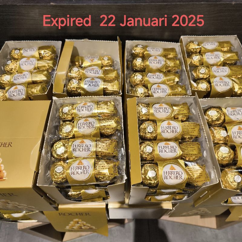 

Coklat Ferrero Rocher isi 3 pcs