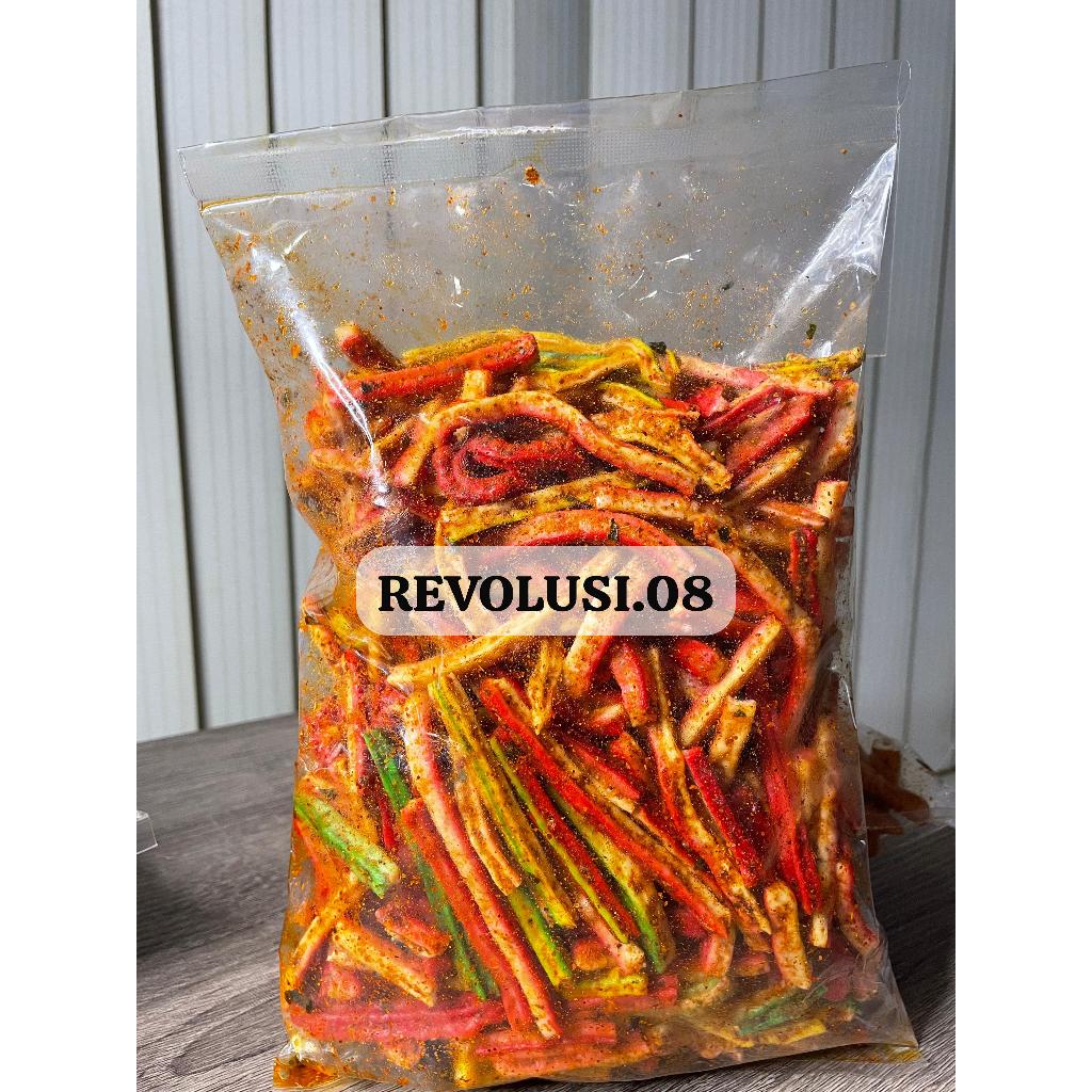 

KRIPIK BETON 1 KG PEDAS EXTRA DAUN JERUK