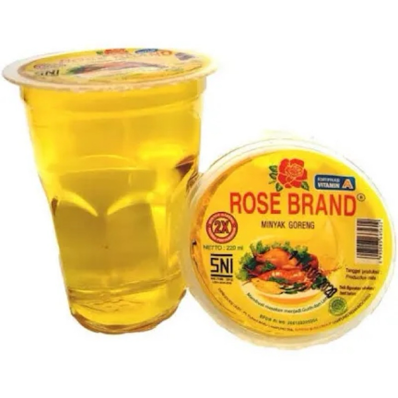 

minyak cup rose brand 200ml