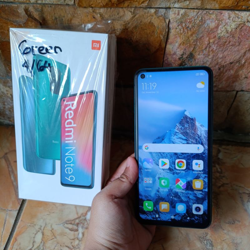 Redmi Note 9 Ram 4/64 Second Mulus