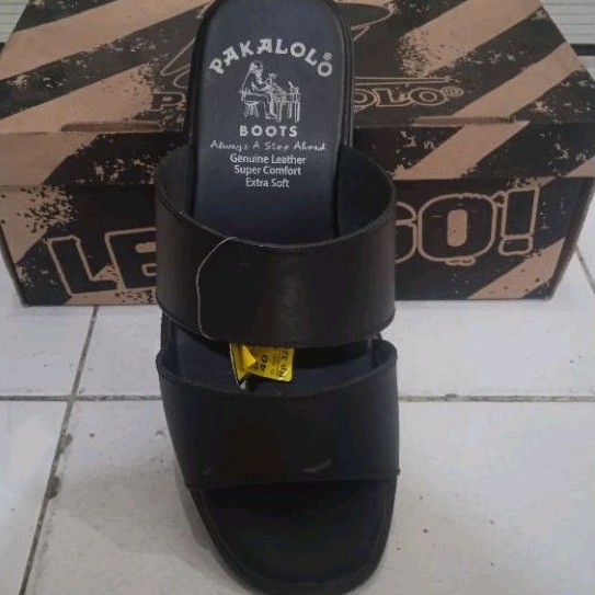 Pakalolo Boots sandal 1913 Black Original / sandal pakalolo pria / sandal pria pakalolo original / s