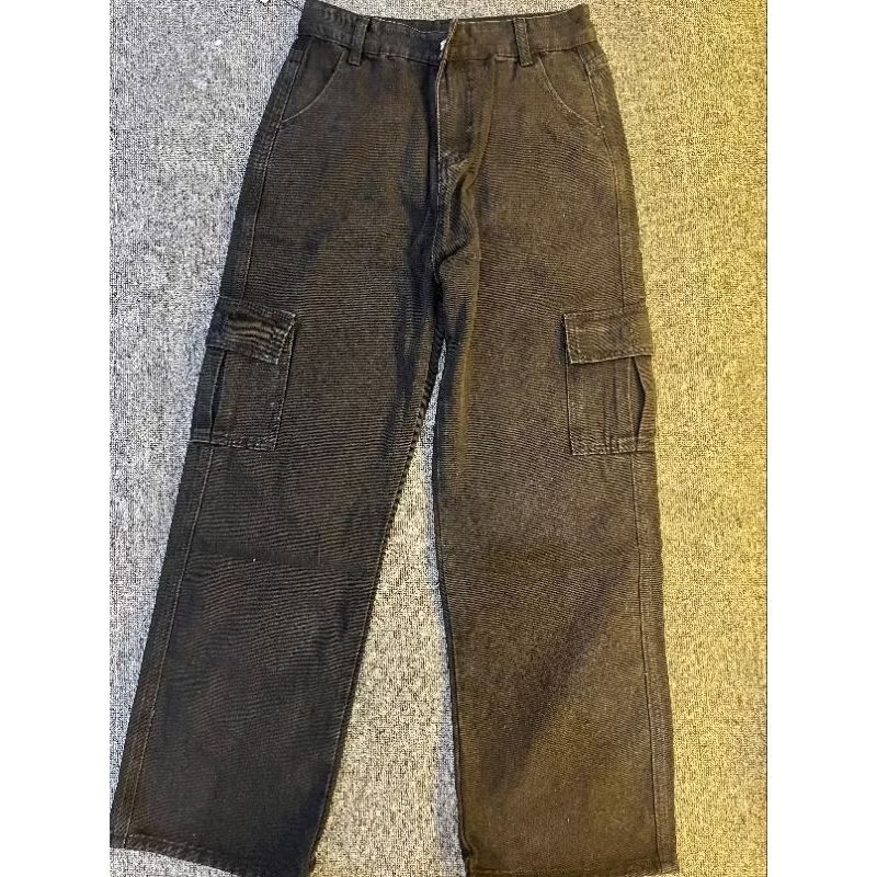 HITAM JEANS WANITA AMERICAN / JEANS KULOT IMPORT