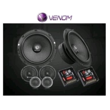 Speaker Venom Black Series 3 Way VX 6.3B - Speaker 3 Way Venom Black Series VX 6.3B - Venom Black Se