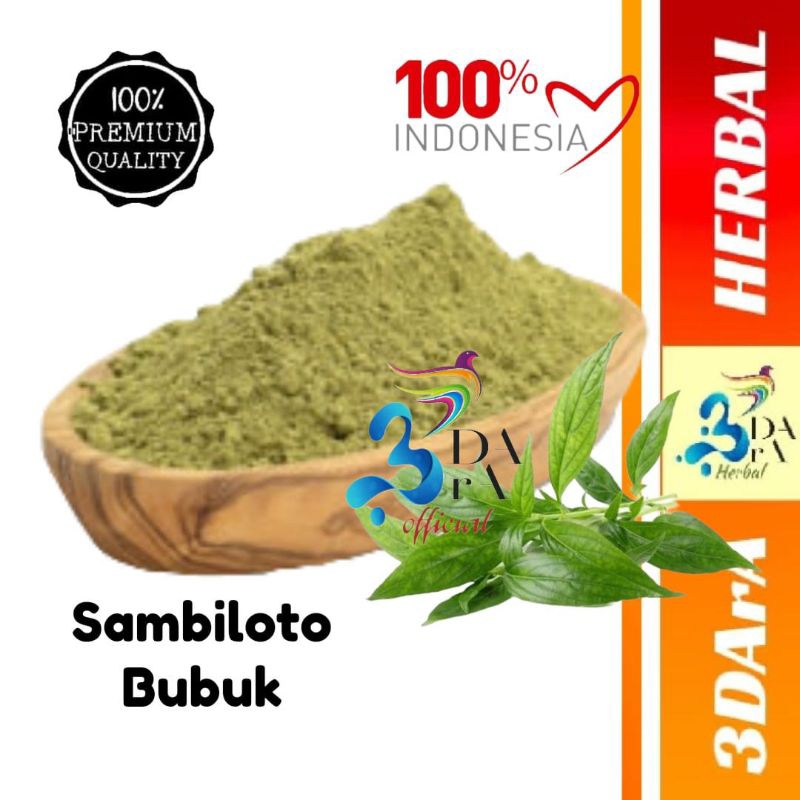 

Bubuk Sambiloto - Sambiroto Premium