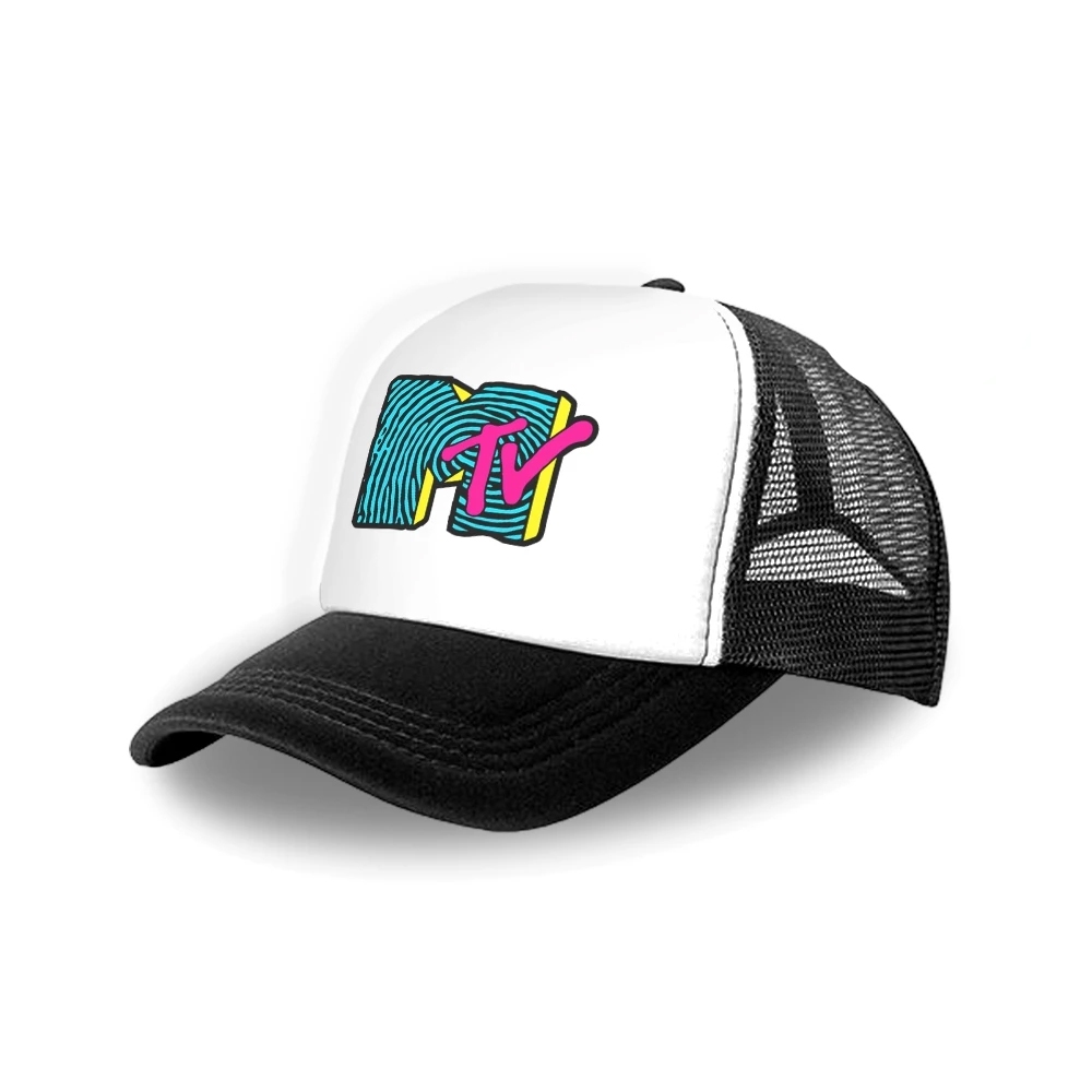 Topi Jaring Trucker Hat Snapback Logo MTV Pria dann Wanita Aksesories Fashion Musik