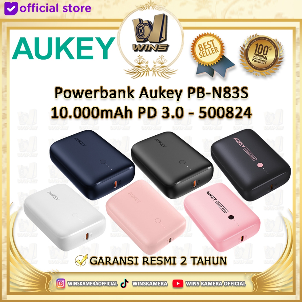 Aukey Powerbank PB-N83S 10.000mAh PD 3.0 - 500824