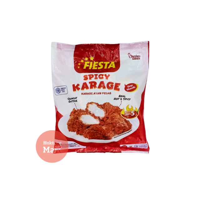 

Fiesta Hot Spicy Chicken Karage 400gr Kaarage Ayam Pedas