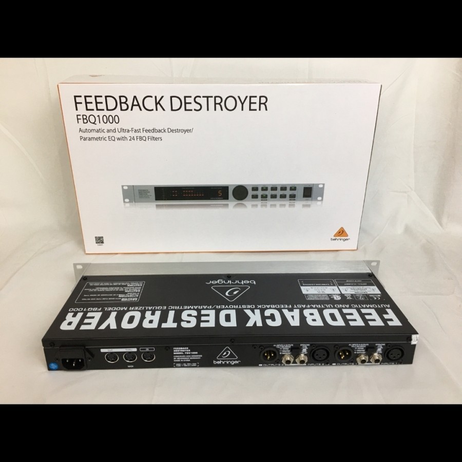 BEHRINGER feedback destroyer Anti feedback FBQ1000 / FBQ 1000 – CHINA