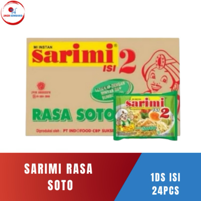 

Mie Instan Sarimi Rasa Soto 1 Dus