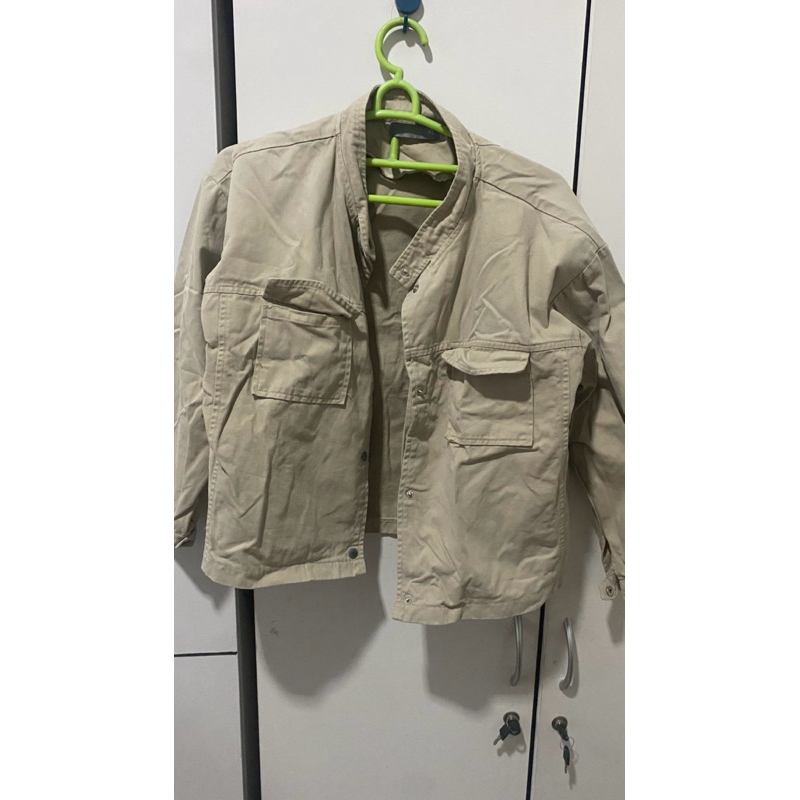 PRELOVED )) Trucker Canvas Jacket