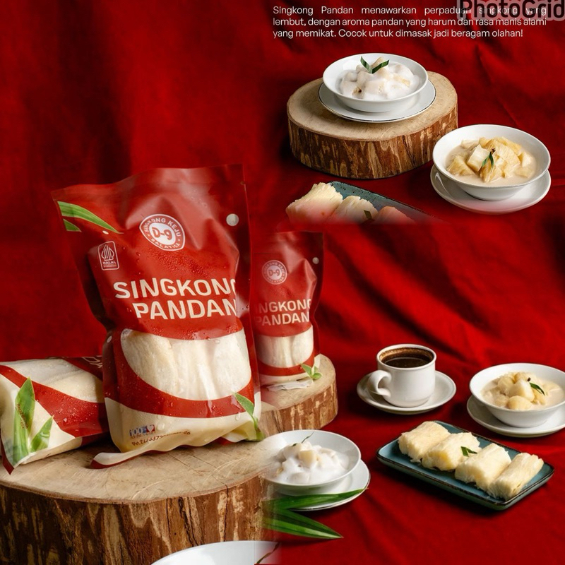 

GROSIR SINGKONG PANDAN PREMIUM ASLI SALATIGA D-9 700 GRAM
