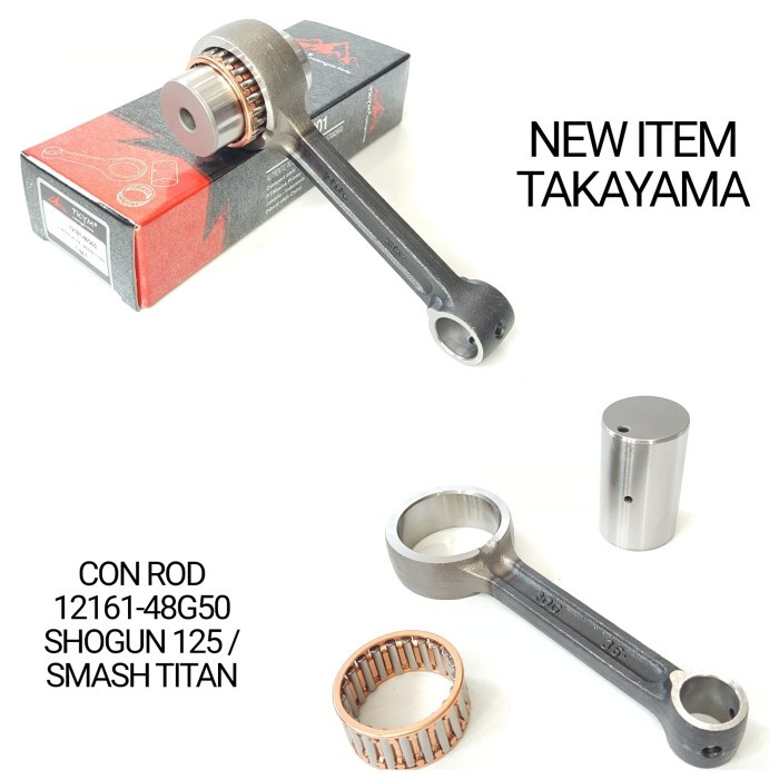 CONNECTING ROD SUZUKI SHOGUN 125/SMASH TITAN [12161-46G50]