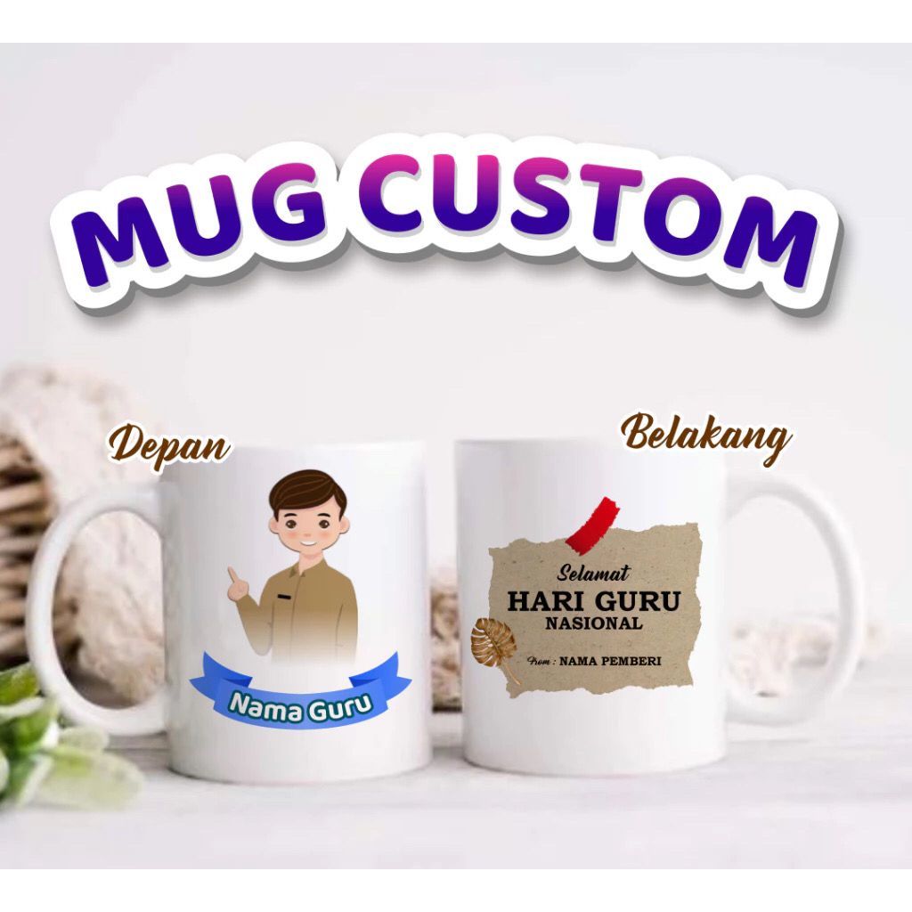 Mug Hari Guru Mug Teacher Day Mug custome hari guru Mug Custome