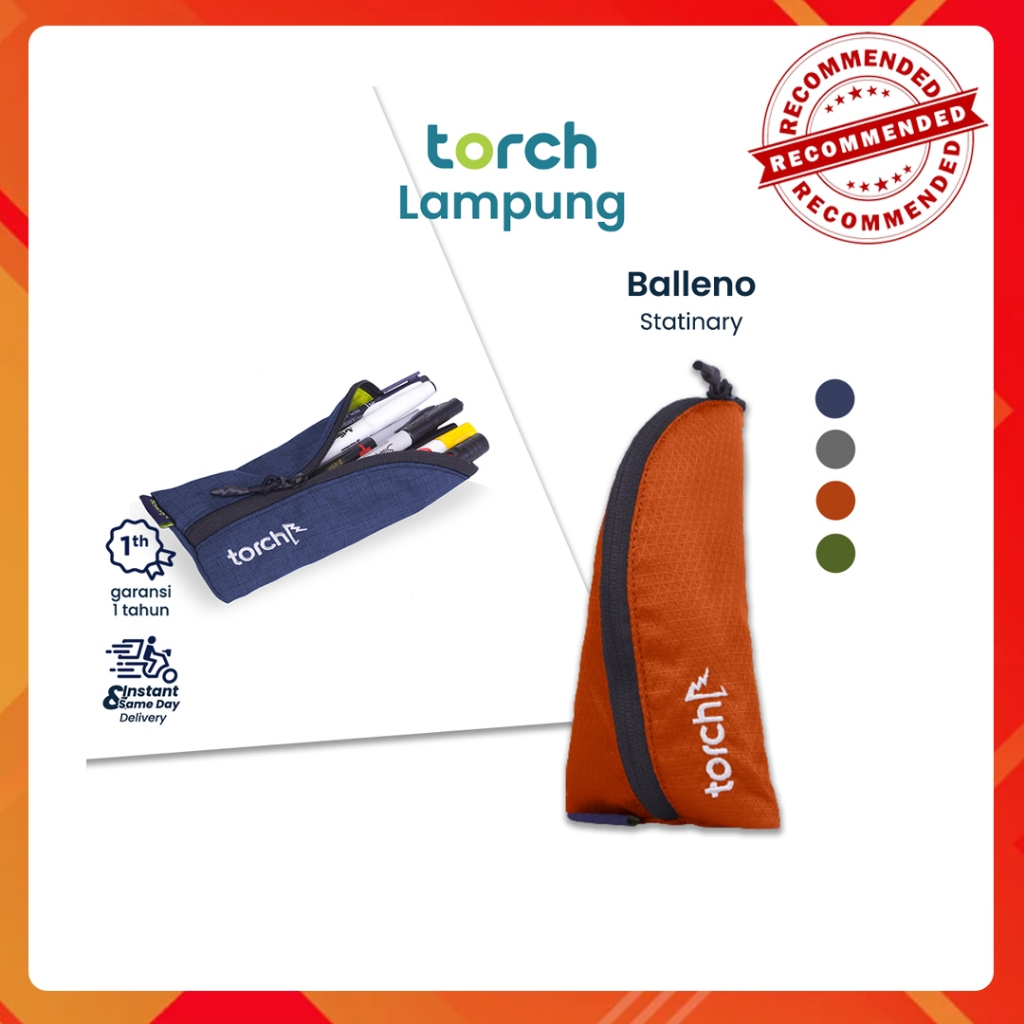 

TORCH Balleno Tempat Pensil Pouch - Packing Organizer