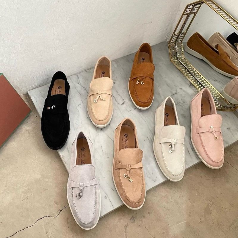 Sepatu Loro Piana/ sepatu wanita/ sepatu loafer/ sepatu cewe