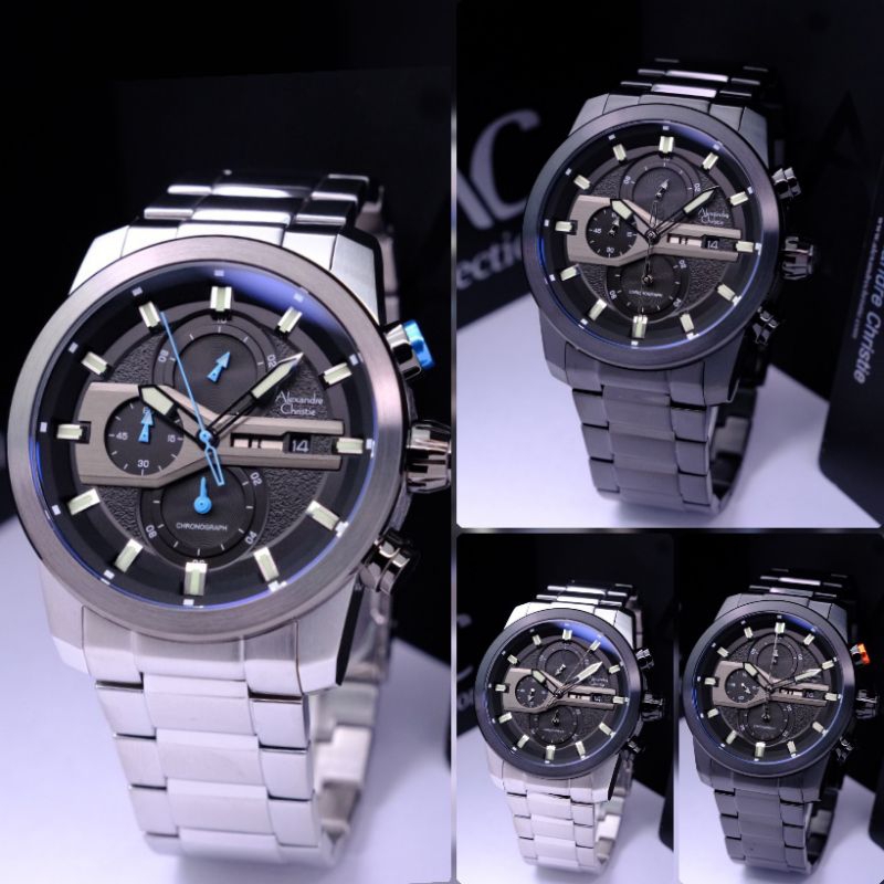ALEXANDRE CHRISTIE 6562 / 6562MC RANTAI PRIA ORIGINAL GARANSI 1TAHUN
