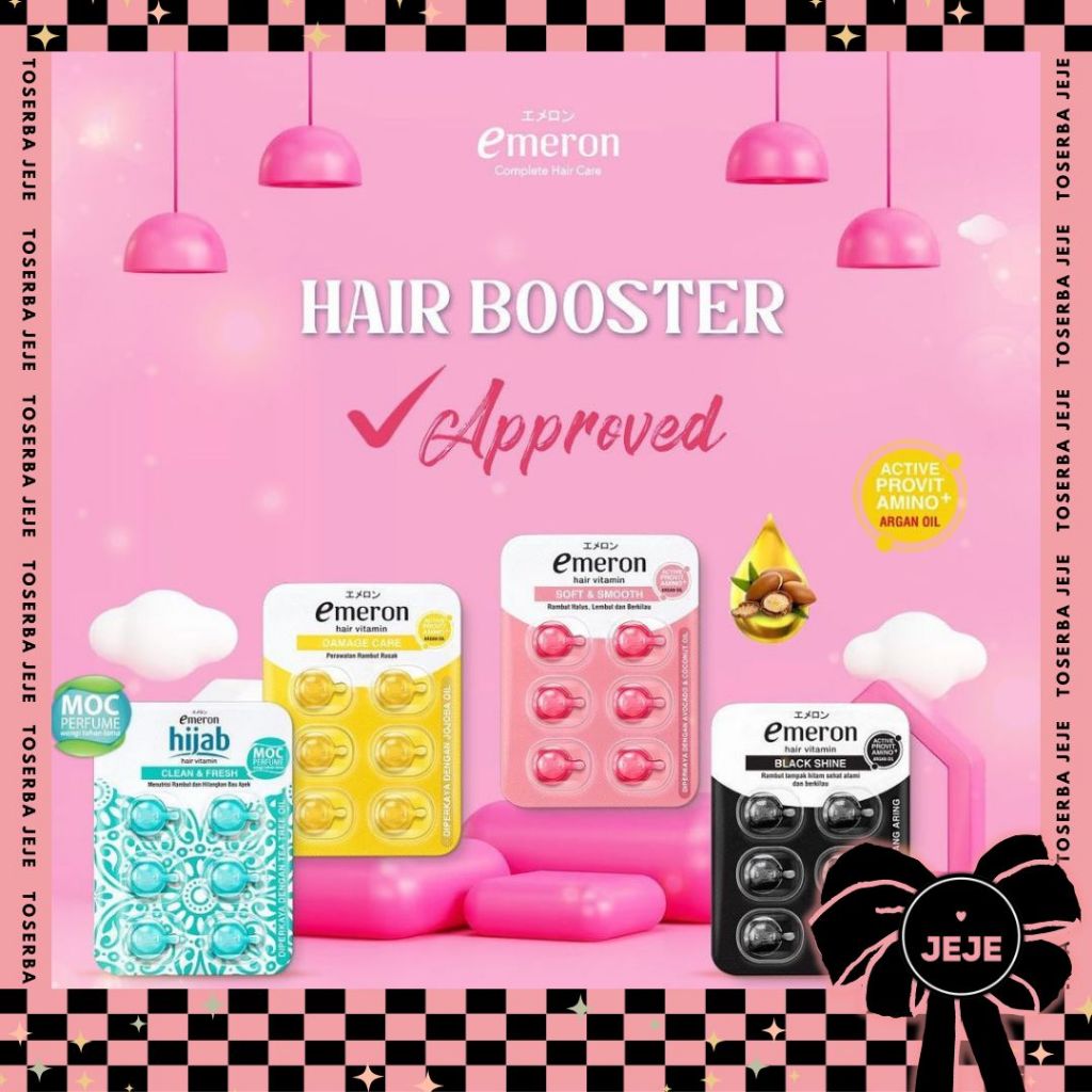 EMERON Hair Vitamin | Emeron Vitamin Rambut Blister