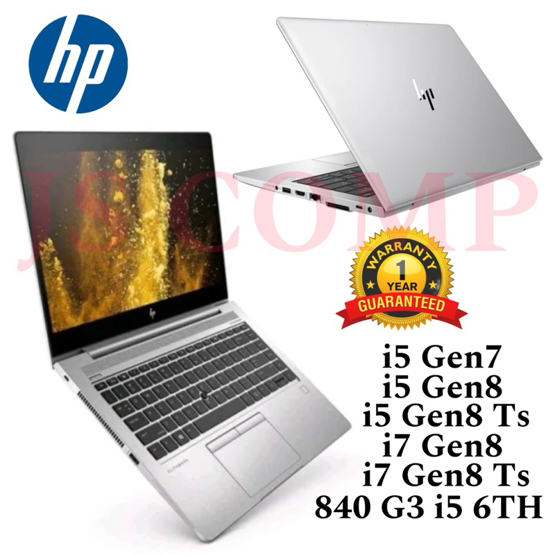Laptop HP Elitebook 830 G5 Core i7 Gen8 Spek Tinggi Ram 16GB SSD 512