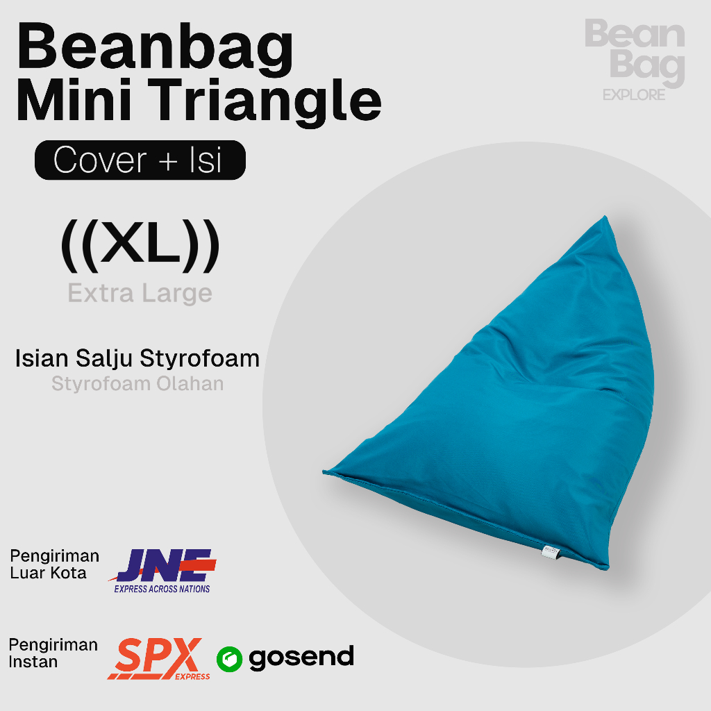 BEAN BAG EXPLORE | BEAN BAG TRIANGLE BEAN BAG ANAK BEAN BAG SOFA ANAK BEAN BAG MINI TRIANGLE