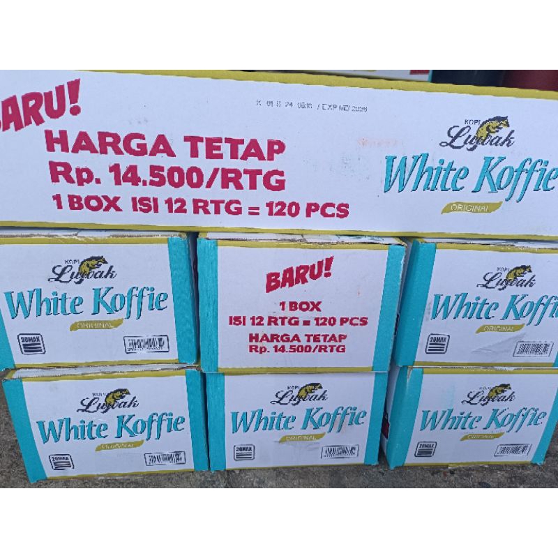 

Luwak White Koffie Original 3 in 1 Kopi Instan