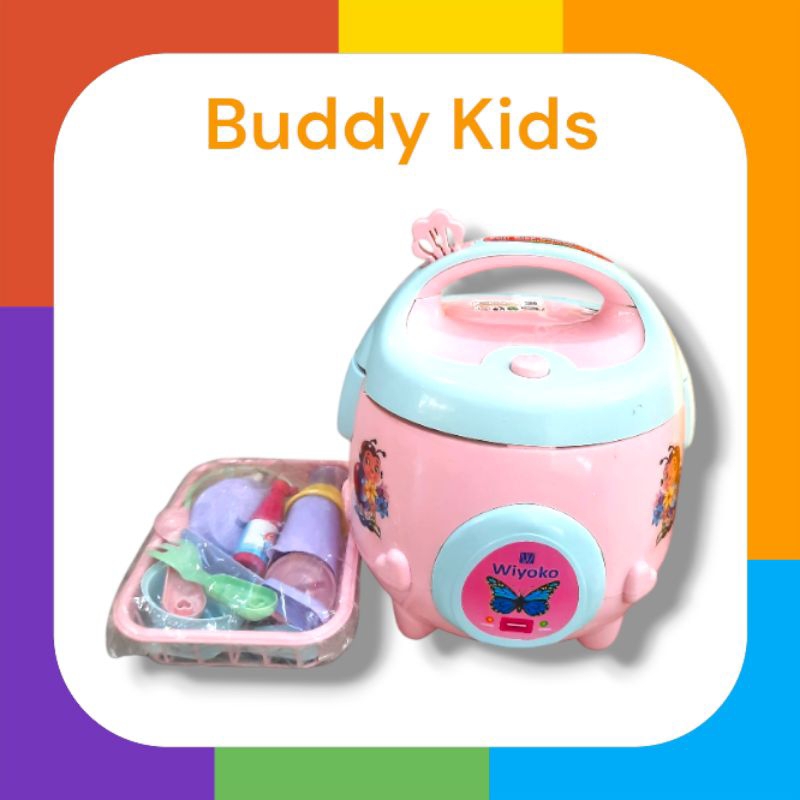 k-007/Mainan Anak Happy Grils Rice Cooker Besar/Mainan Rice Cooker Besar