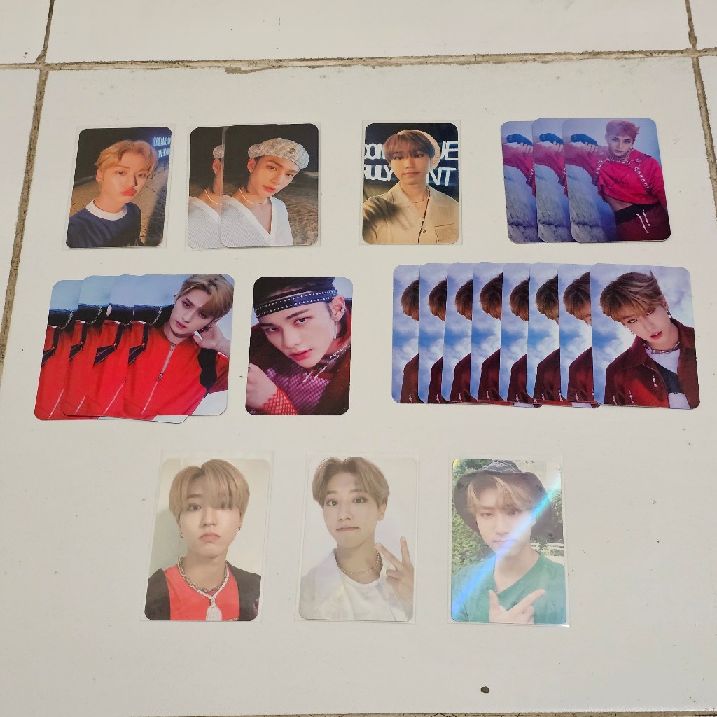 [READY READ DESC] Stray Kids NOEASY POB PC Photocard PO Benefit Mecima The View Concept Shopee Apple