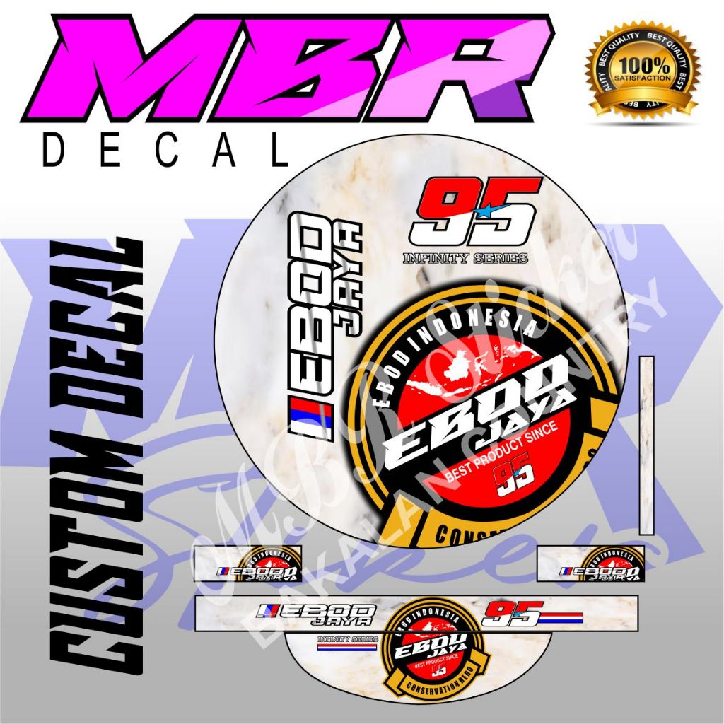 decal tebok MURAI,stiker decal tebok stiker sangkar murai
