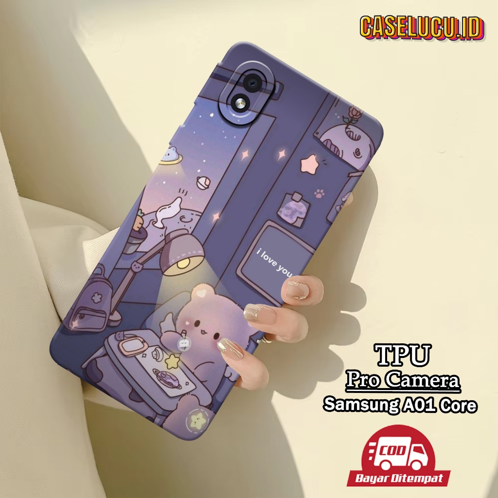 Casing Hp Samsung A01 Core Terbaru Fashion Case Kartun Case Hp Samsung A01 Core Soft Case Hp Samsung