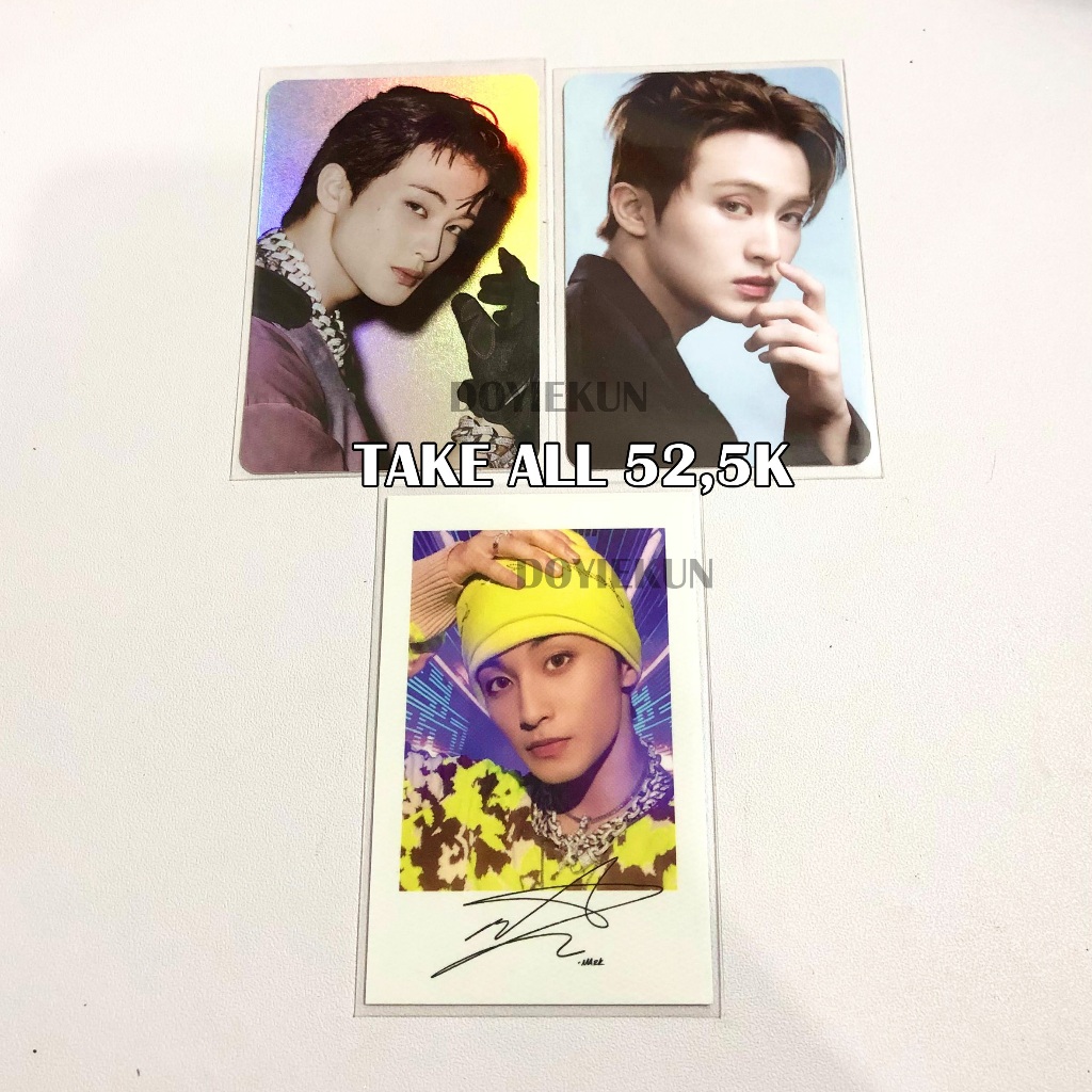 

PC Photocard Mark holo hologram photoset 2baddies , tc trading card dreamscape konsep scape ver, polaroid 4x6 2 baddies NCT DREAMNCT 127