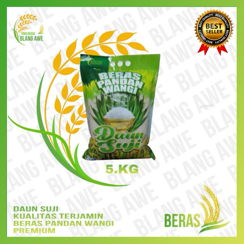 

BERAS PANDAN WANGI DAUN SUJI 5KG