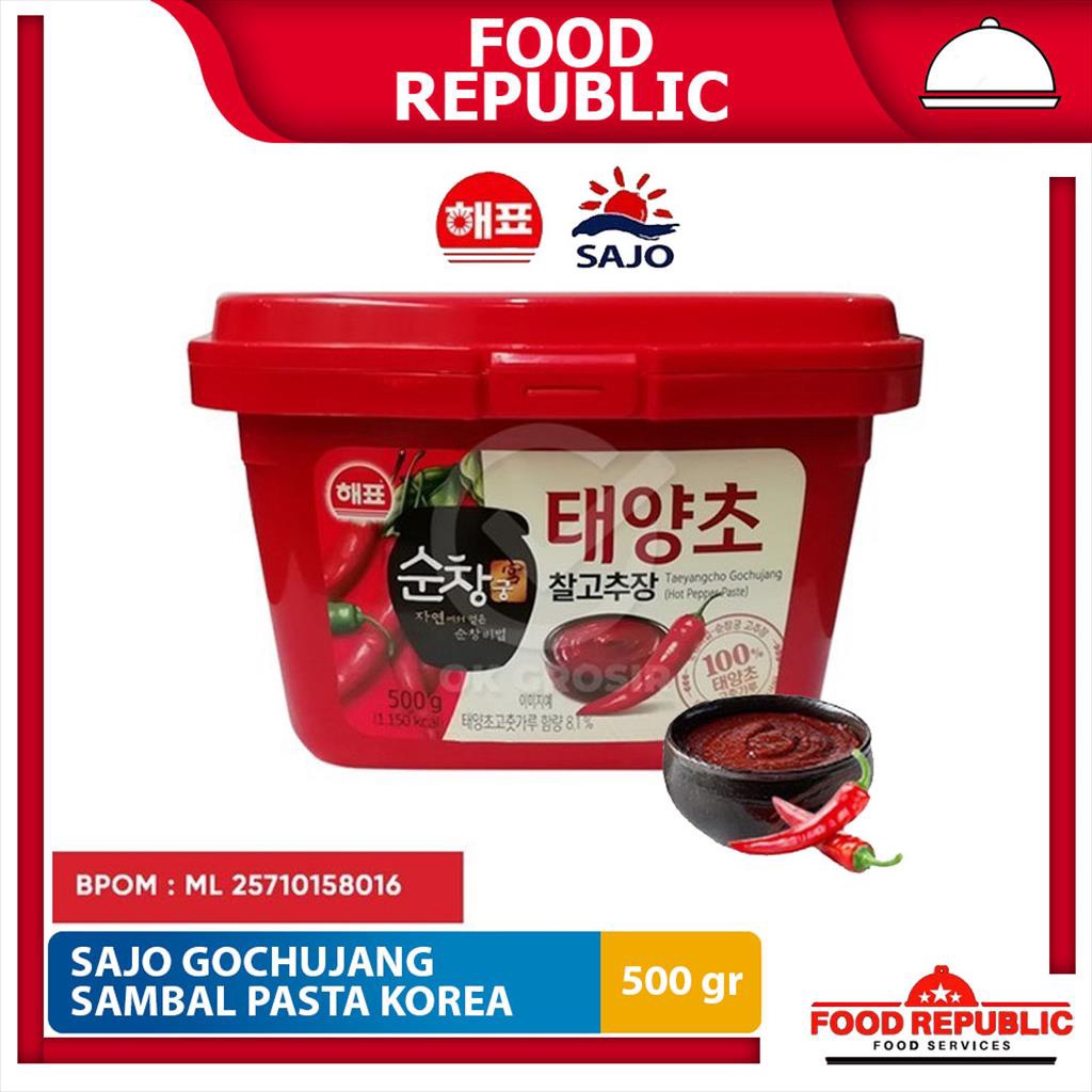 

Cashback 1 Belanja Sajo Gochujang Sambal Pasta Korea Hot Pepper Paste 5gr Best Sell