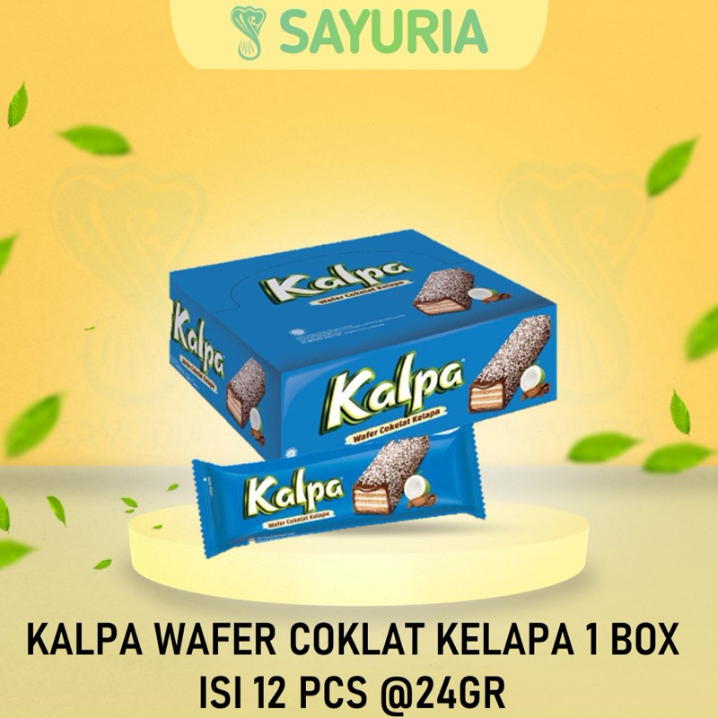 

Kalpa Wafer Coklat Kelapa Isi 12 pcs @24gr