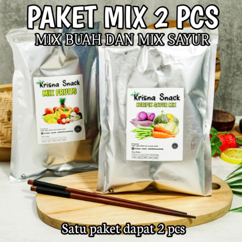 

Promo Rp5 PAKET MIX KERIPIK 2 PCS MIX BUAH DAN MIX SAYUR FOIL KERIPIK NANGKAAPELNANAS MADUSALAKPISANGOKRAWORTELEDAMAMEKENTANGJAGUNG MANISUBI UNGUUBI MADU