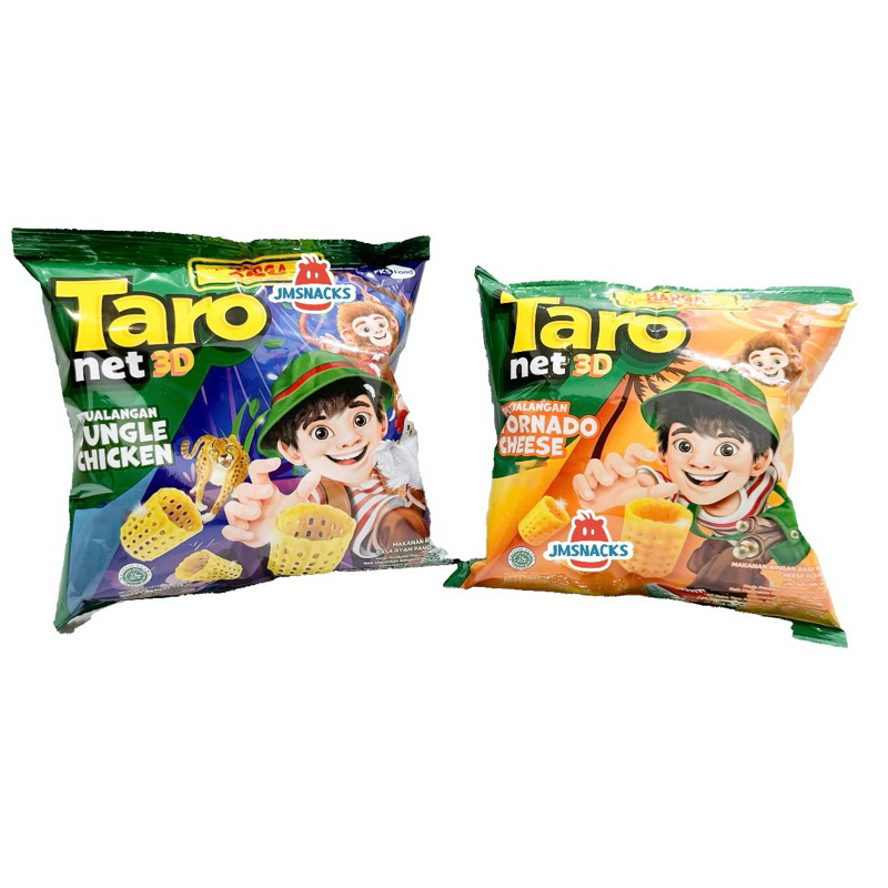 

[PROMO!!] Taro Net 3D 17gr - snack taro nikmat enak termurah