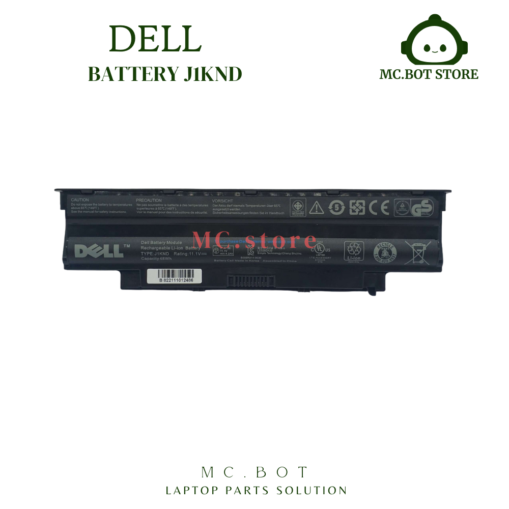 Baterai Laptop Dell Inspiron N3010 N3110 N4010 N4050 J1KND