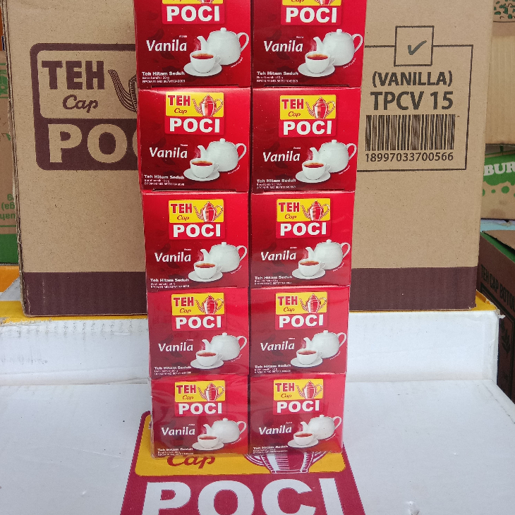 

TEH CAP POCI BUBUK/TUBRUK/SEDUH/ VANILA 50 GR SATUAN