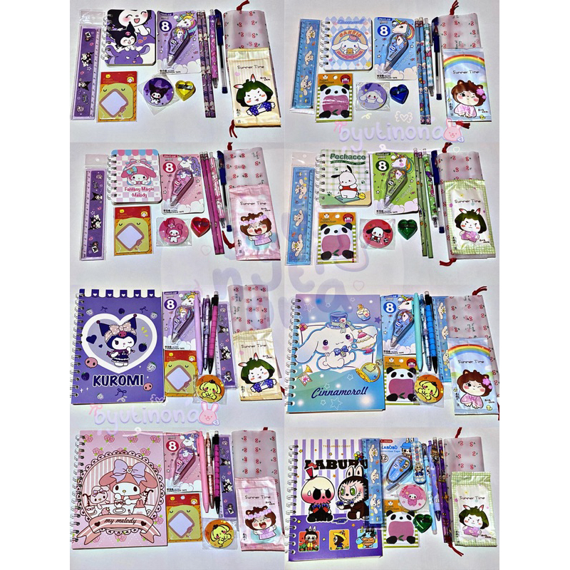 

PAKET ATK SANRIO DAN LABUBU