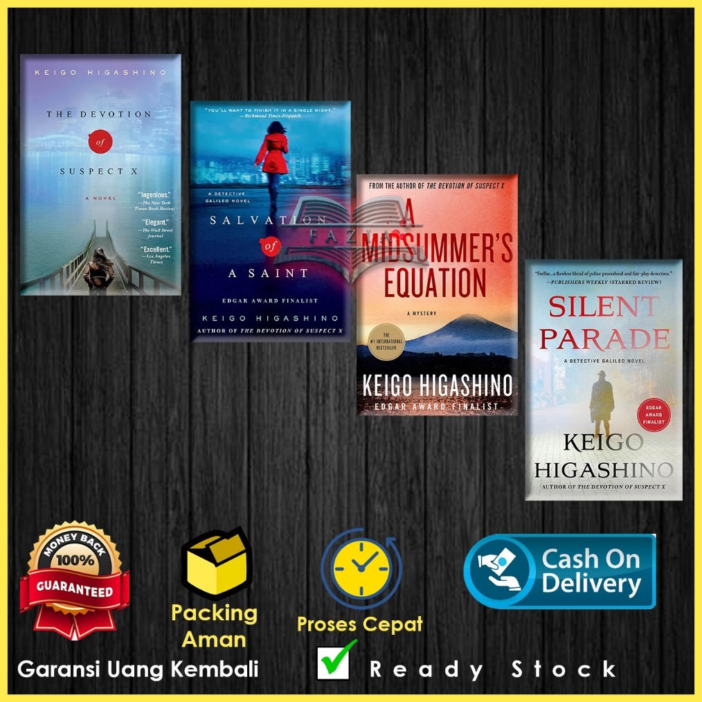 KODE R6G The Devotion of Suspect X  Salvation of a Saint  A Midsummers  Silent Parade by Keigo Higas
