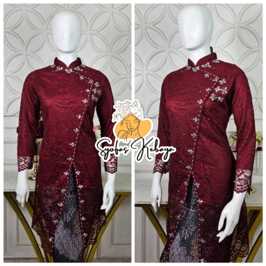 KEBAYA TUNIK JANGGAN PAYET/ JANGGAN PAYET/ TUNIK KEBAYA/ KEBAYA MODERN