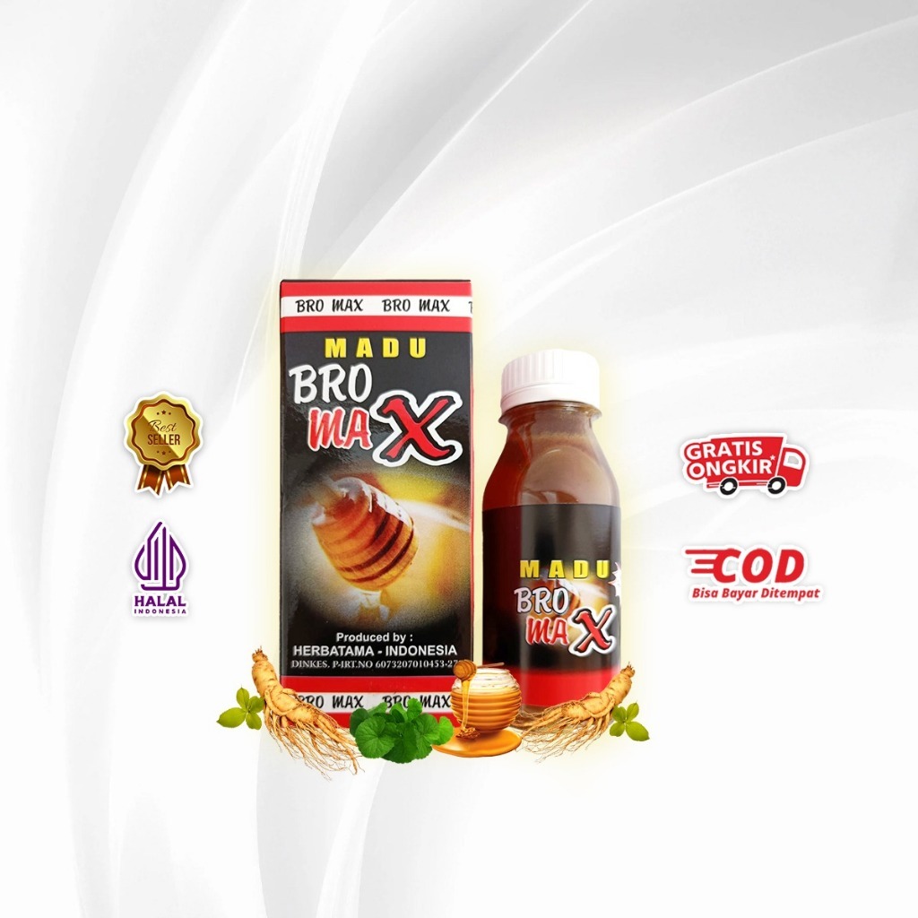 

Madu Bromax 175gr dengan ginseng