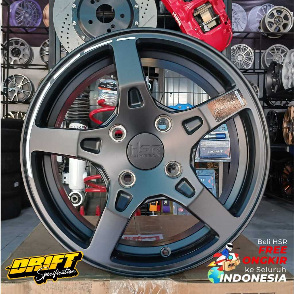 Velg Mobil HSR Pente Ring 15 Baut 4x114,3 - Velg Mobil Avanza Xenia Livina Kijang