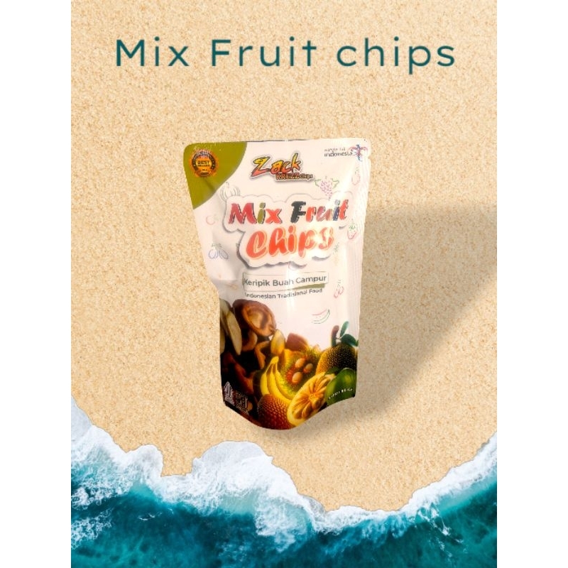 

keripik mix buah