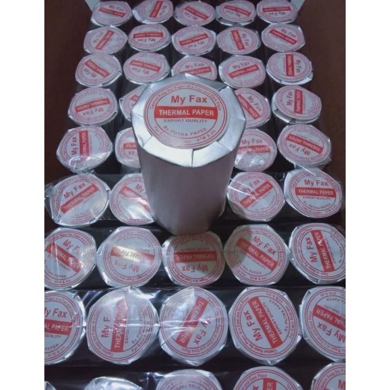 

Kertas kasir thermal EDC bluetooth 80×40mm paket 10Roll