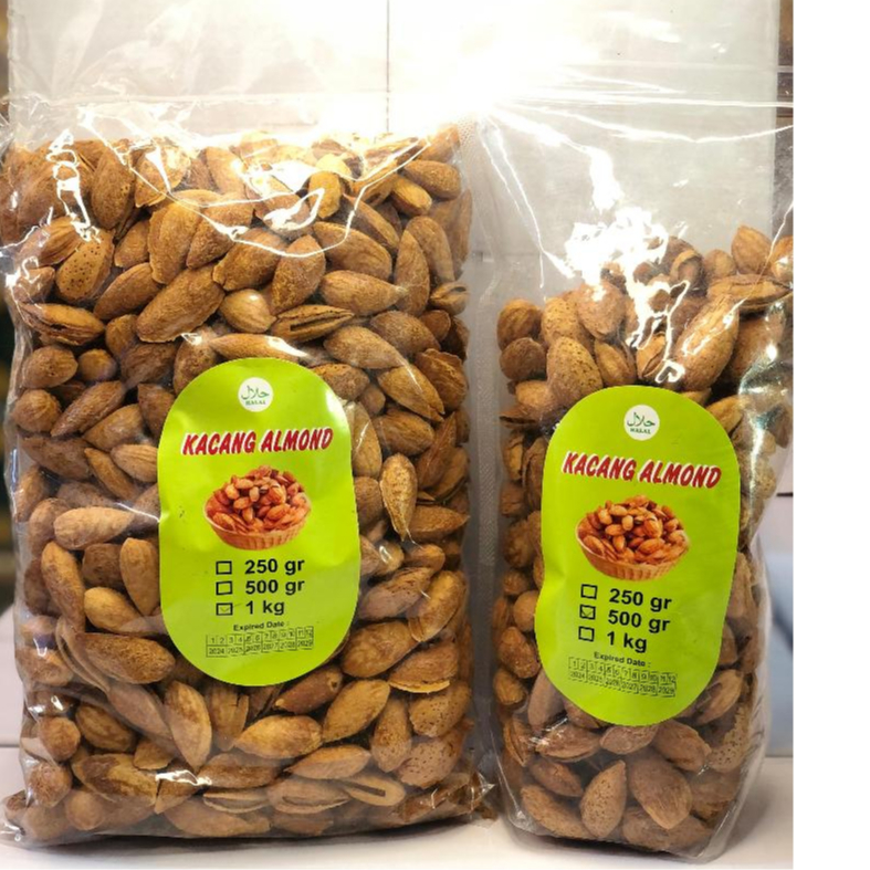 

Kacang Almond Roasted Milk Ukuran 500gr