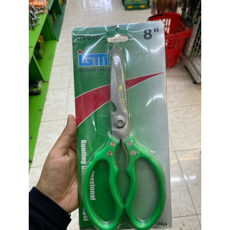 

GUNTING STAINLESS STEEL SERBAGUNA MEREK IGM IG-030 8