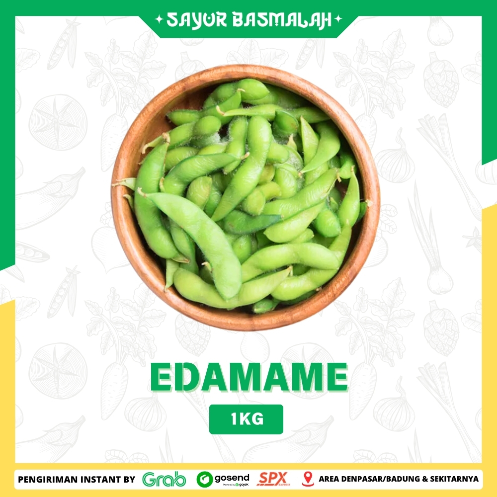 

Edamame 1kg - Sayur Basmalah