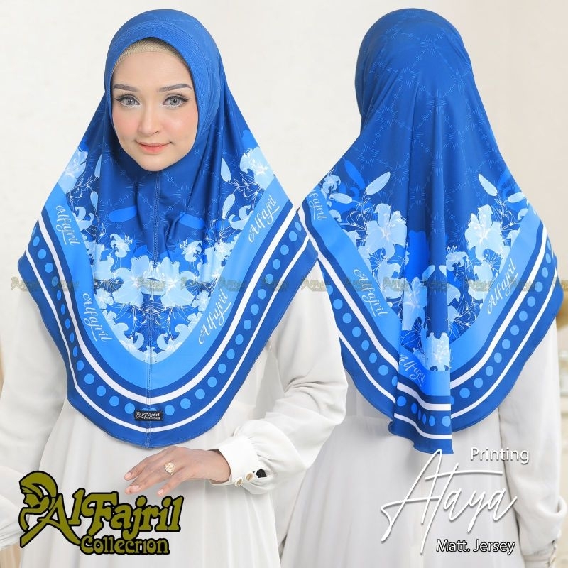 HIJAB AL FAJRIL MOTIF // HIJAB INSTAN // HIJAB MOTIF// HIJAB DEWASA // HIJAB GROSIR MURAH KEKINIAN