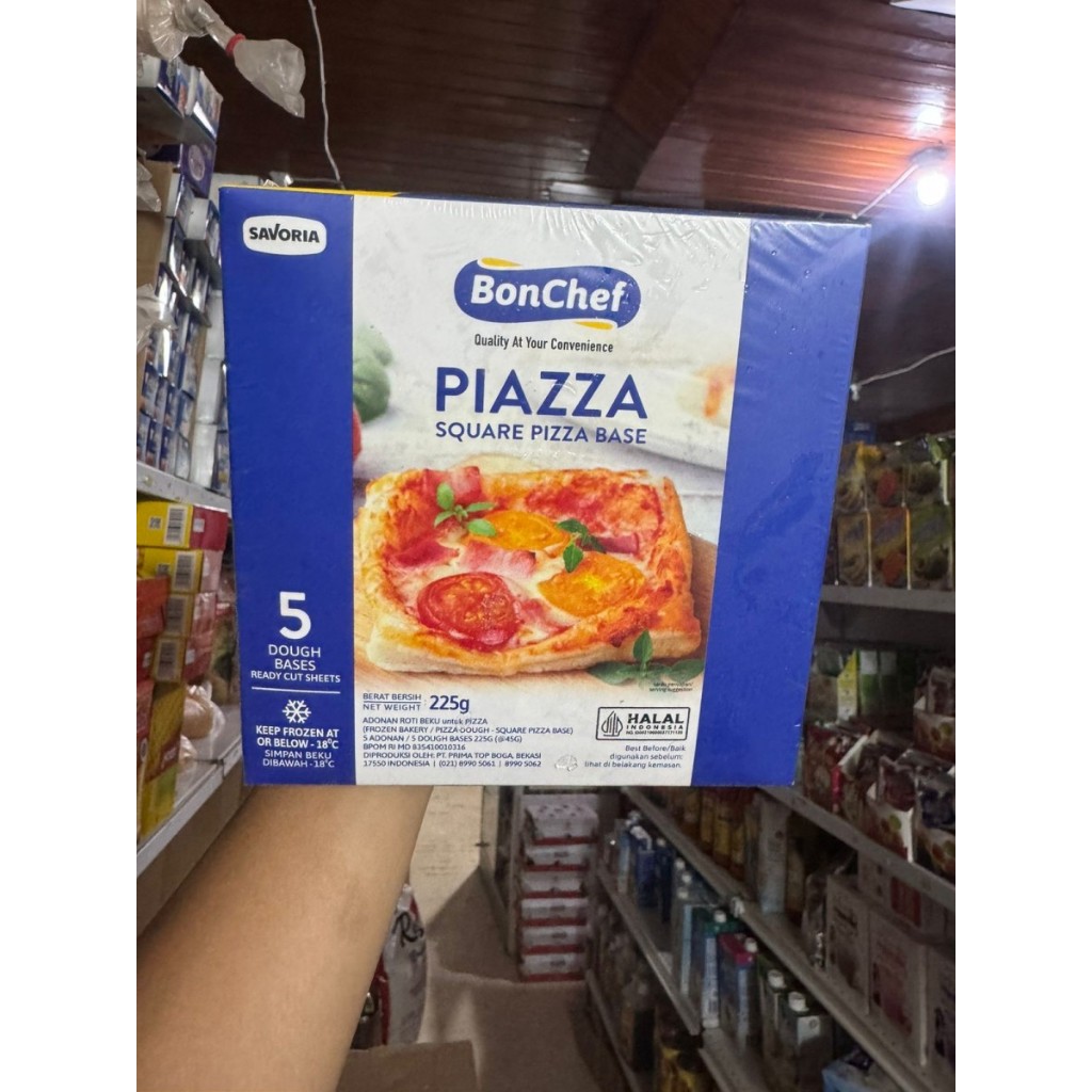 

Piazza Dough Bonchef / Pizza Base Bonchef - 225 Gram